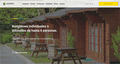 Desktop Screenshot of campingjaizkibel.com